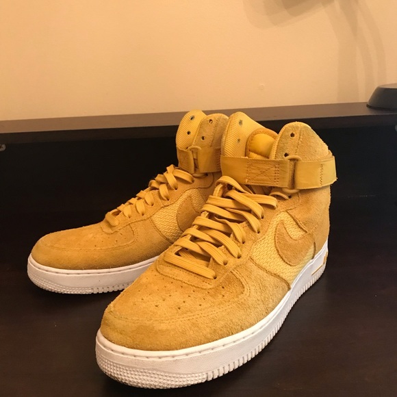 suede high top air force ones